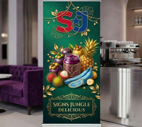 Retractable Roll Up Banner Stands